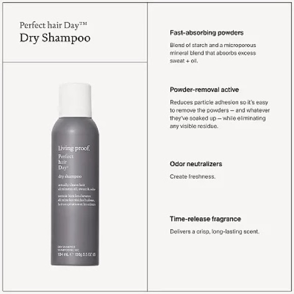 Living proof Perfect hair Day™ Dry Shampoo 7.3 oz ** does not contain benzene - Picture 2 of 11